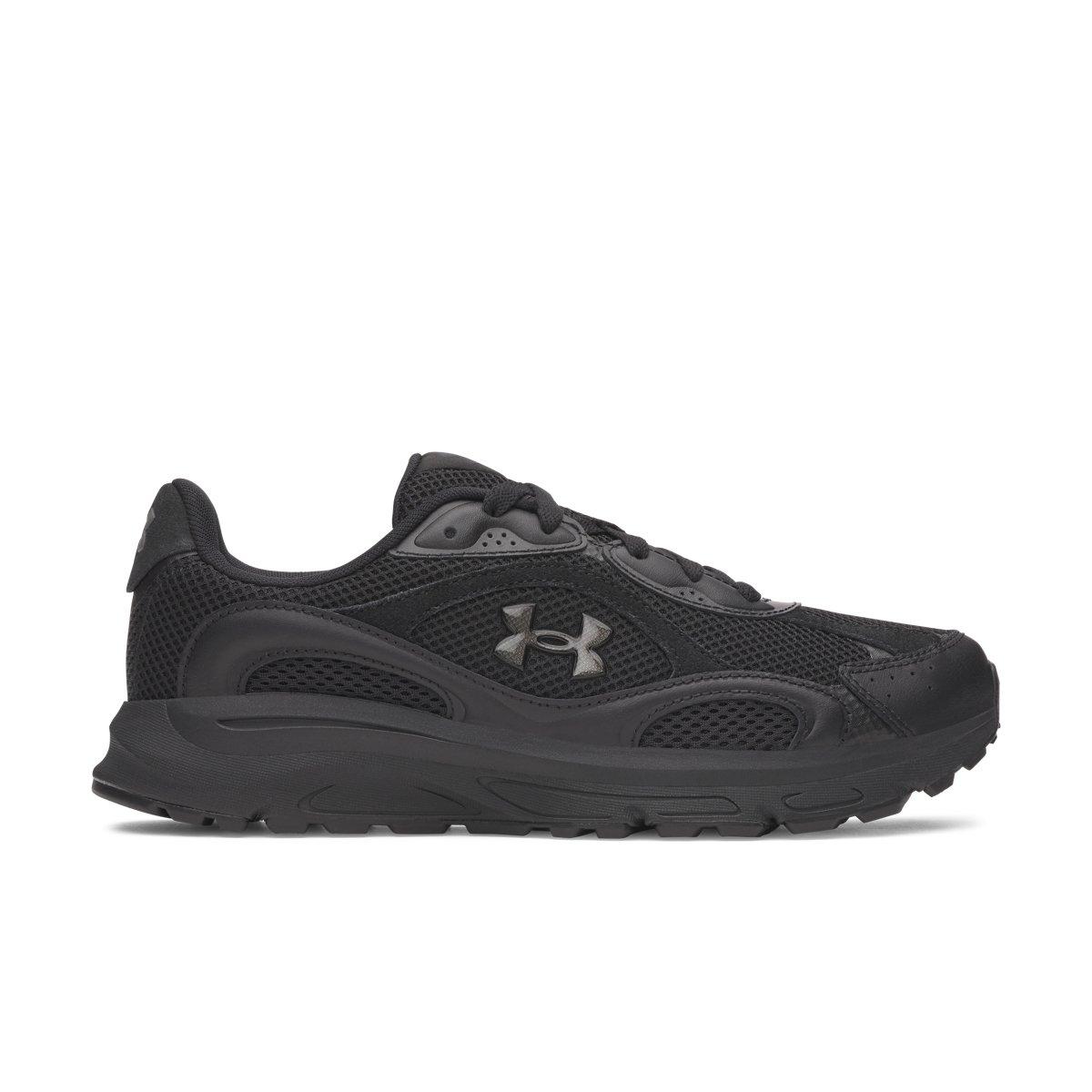 Under Armour Tech Runner "Black/Black/Metallic Black" Men's Running Shoe - BLACK/BLACK/BLACK